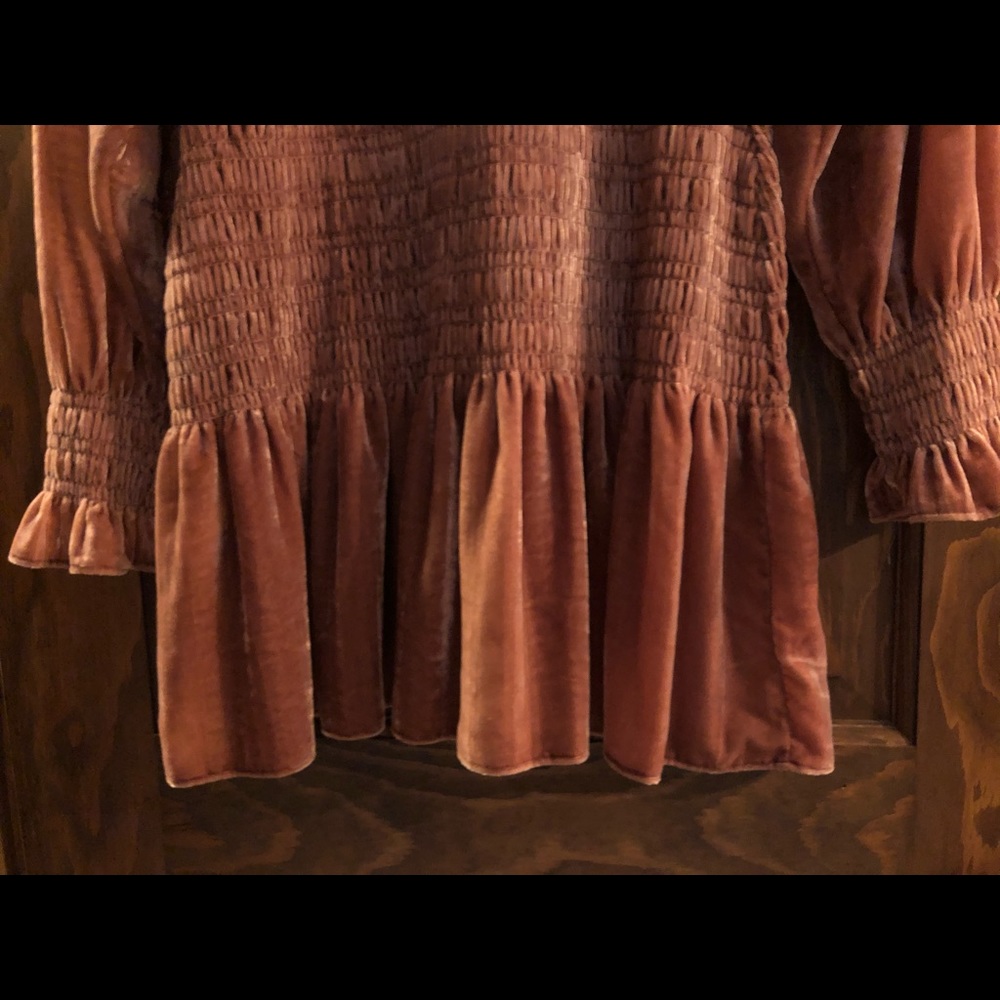 ❌SOLD❌NWT LOVESHACKFANCY Velvet Dress - Picture 8 of 14